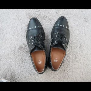 H&M black oxfords
